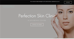 Desktop Screenshot of perfectionskinclinic.co.uk